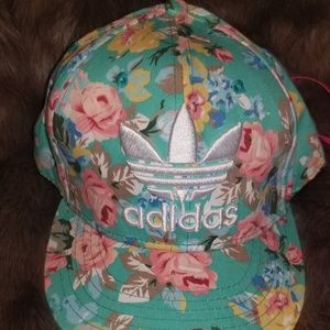 NWOT Floral Adidas Hat